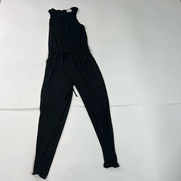 Black Feel The Piece by Terre Jacobs Romper Womens M/L  Sleeveless Jumpsuit - Picture 1 of 10